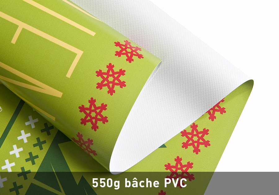 impression 550g bache PVC