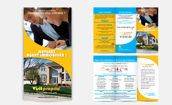 Depliant Publicite Immobilier