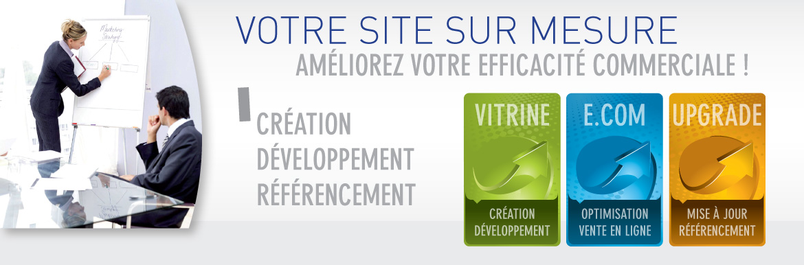 Crtion site internet sur mesure boutique en ligne, et prestation de rfrencemenou infogerance